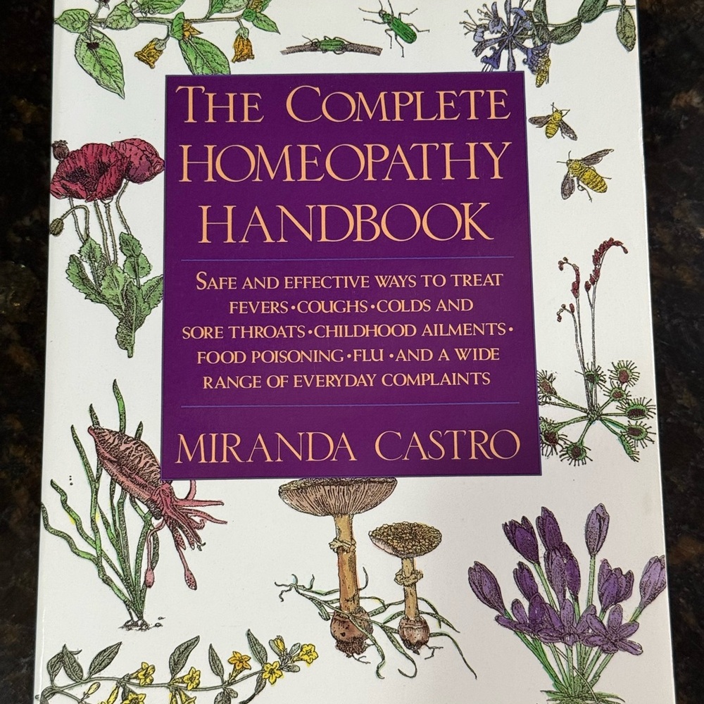 Homeopathy Handbook - White Cover